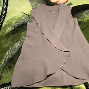 Anthropology moth 100%  wool vest